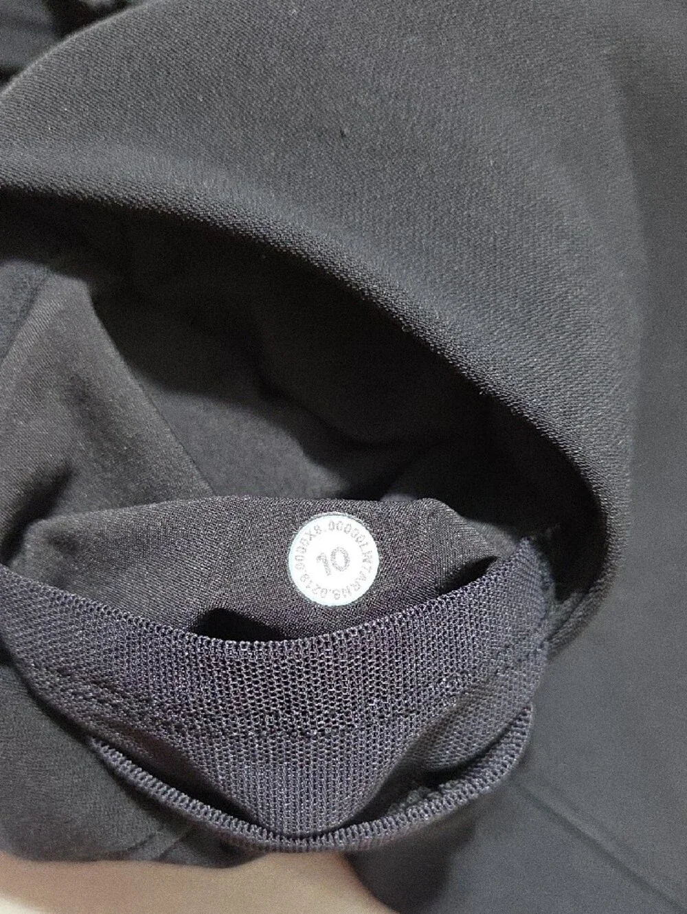 lululemon athletica Black Elastic-Waist Athletic Shorts